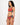 Stella Merino X-Back Bra - Cranberry / Stripe | Women's Underwear