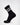 Signature Merino Crew Sock - Black White